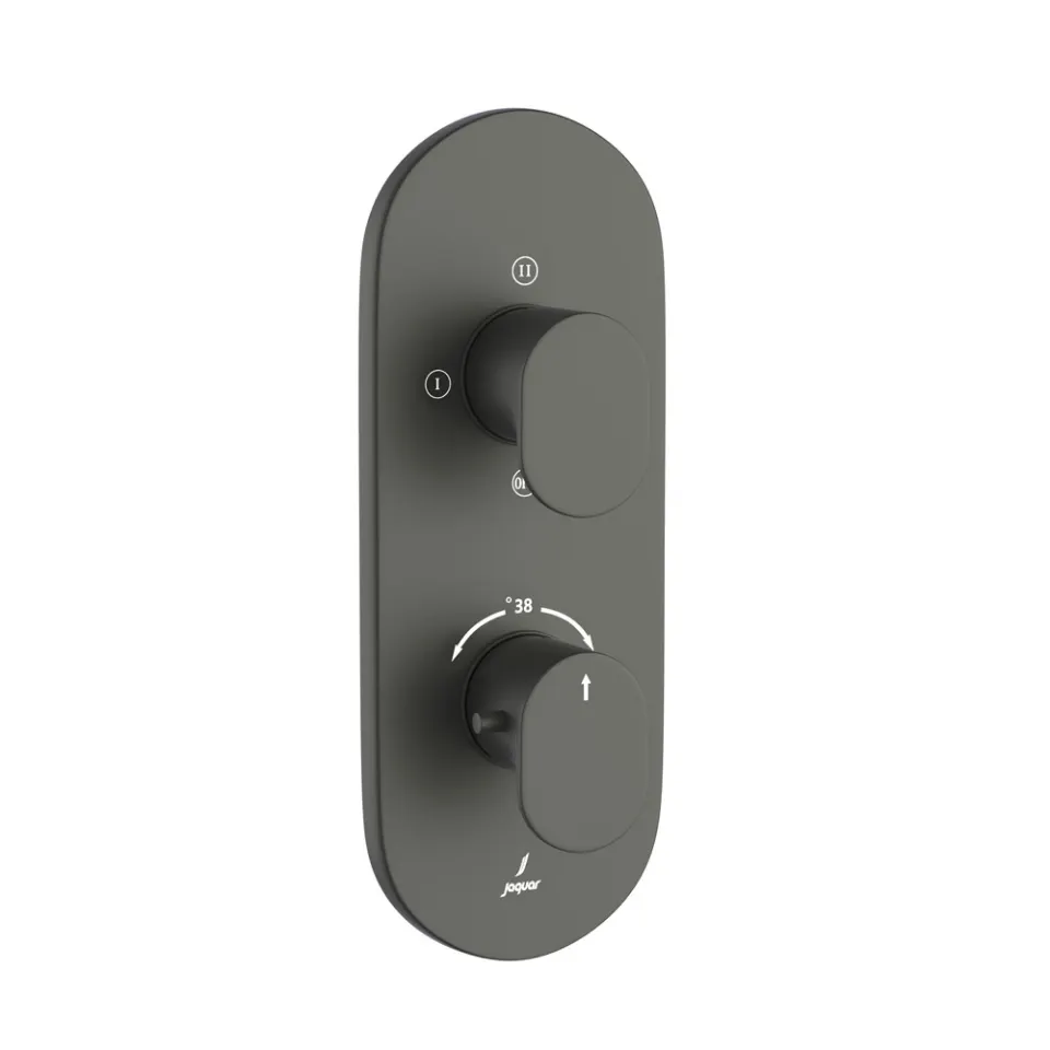 Jaquar Aquamax Thermostatic Mixer Part Kit with 3 Way Diverter Opal Prime series OPP-GRF-15683NKPM Graphite - image 1