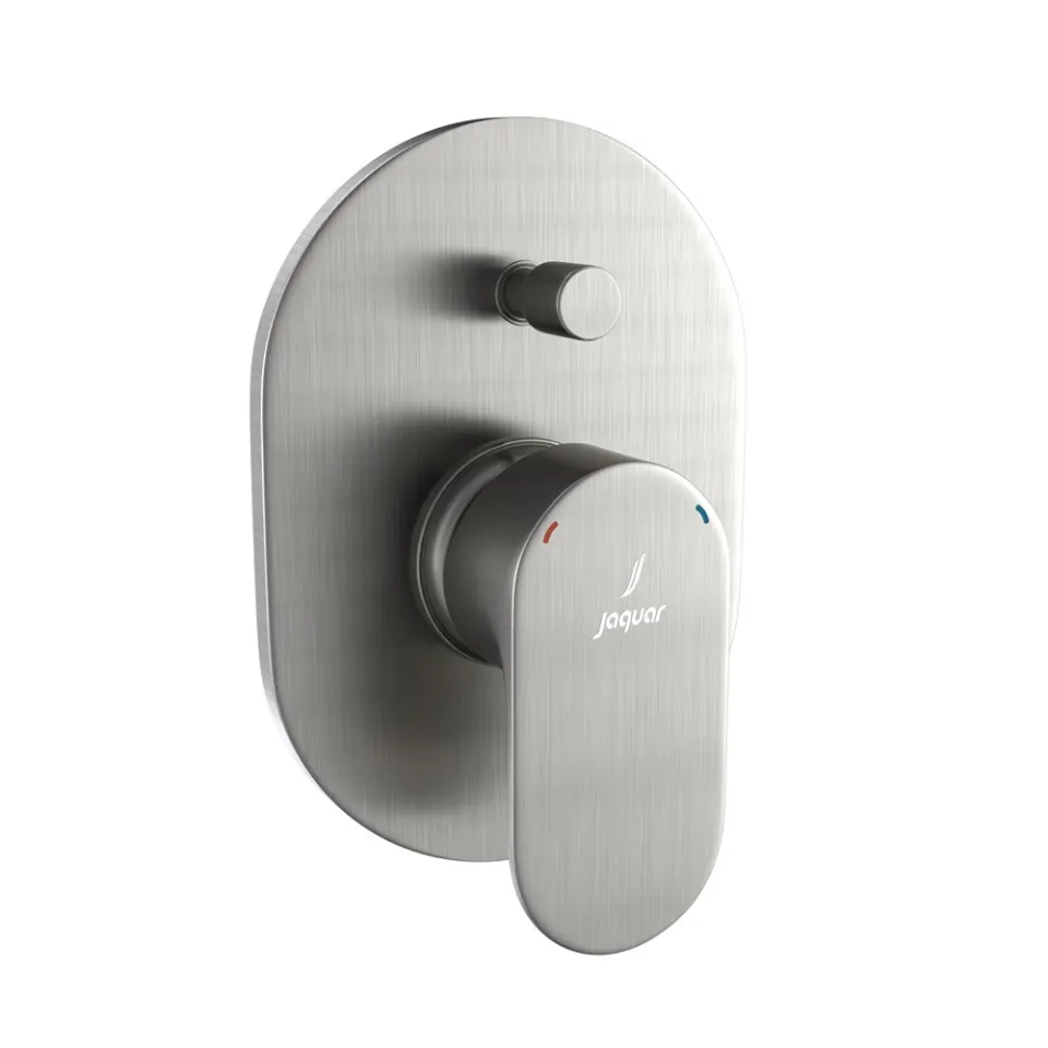 Jaquar Single Lever 2 Way Diverter Exposed Parts Kit with Button Opal Prime series OPP-SSF-15065MKPM Stainless Steel - image 1