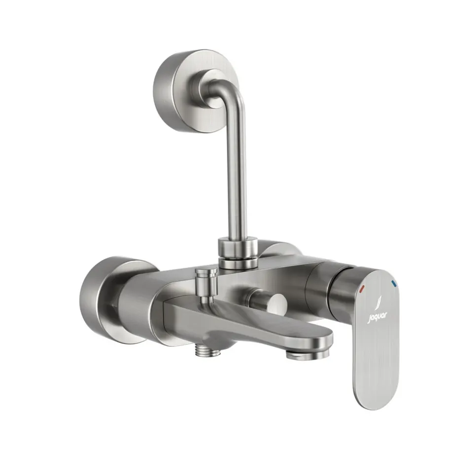 Jaquar Single Lever Wall Mixer 3-in-1 System Opal Prime series OPP-SSF-15125PM Stainless Steel - image 1