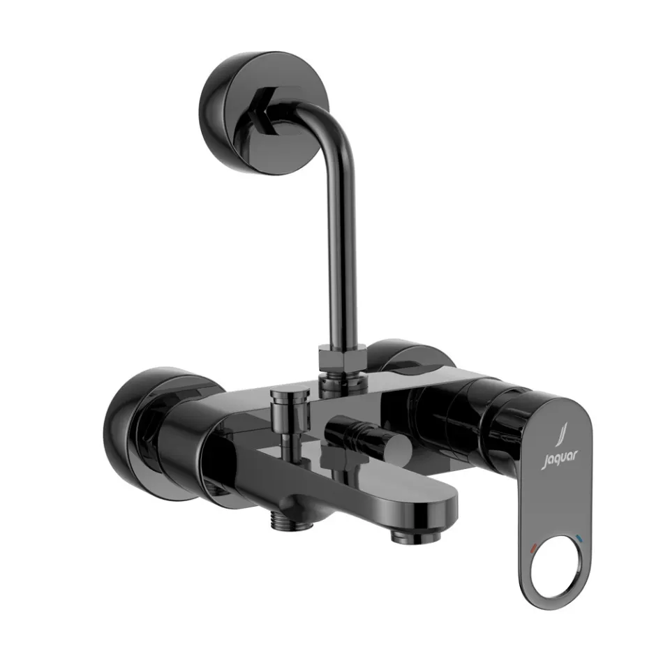 Jaquar Single Lever Wall Mixer 3-in-1 System Ornamix Prime series ORP-BCH-10125PM Black Chrome - image 1
