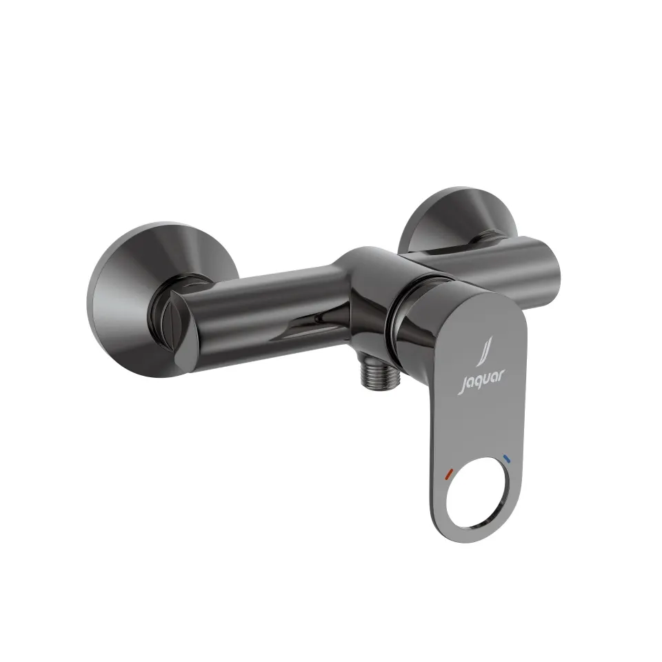 Jaquar 1 Way Single Lever Wall Mixer for Hand Shower Ornamix Prime series ORP-BCH-10149PM Black Chrome - image 1