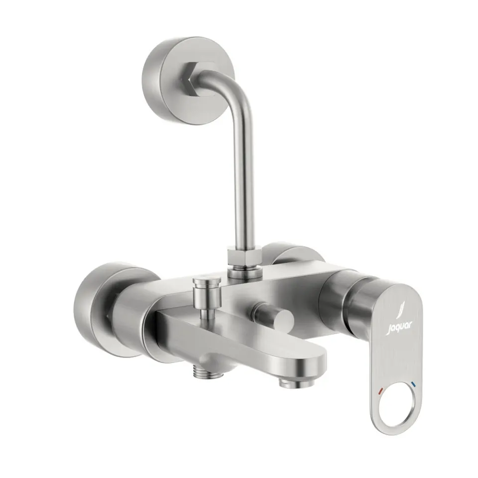Jaquar Single Lever Wall Mixer 3-in-1 System Ornamix Prime series ORP-SSF-10125PM Stainless Steel - image 1