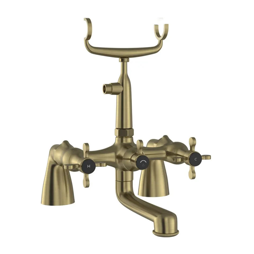 Jaquar Bath Tub Mixer Queen's Prime series QQP-ABR-7271PM Antique Bronze - image 1