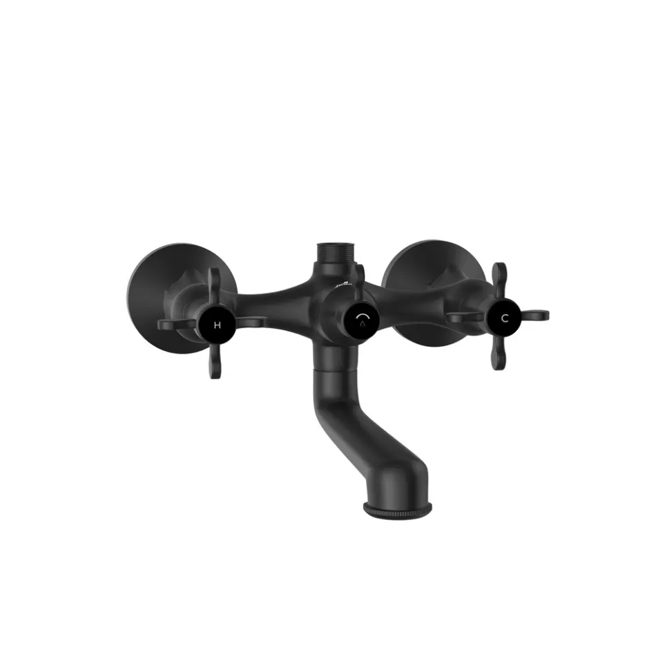 Jaquar Wall Mixer Queen's Prime series QQP-BLM-7217PM Black Matt - image 1