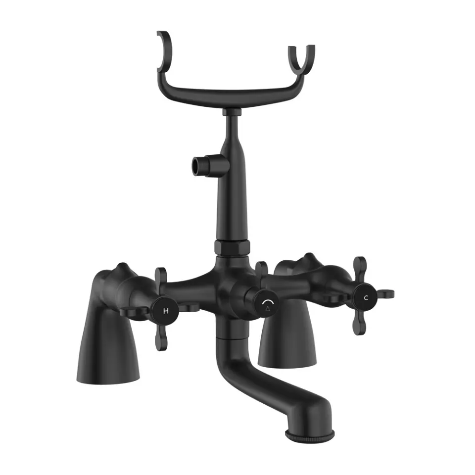 Jaquar Bath Tub Mixer Queen's Prime series QQP-BLM-7271PM Black Matt - image 1