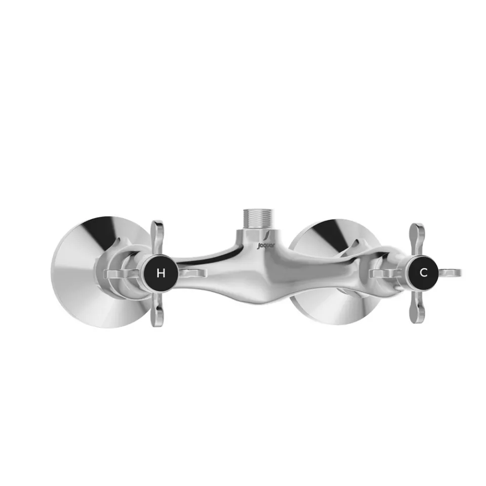 Jaquar 1 Way Wall Mixer for Shower Cubicles with Connecting Legs Queens Prime series QQP-CHR-7209PM Chrome - image 1
