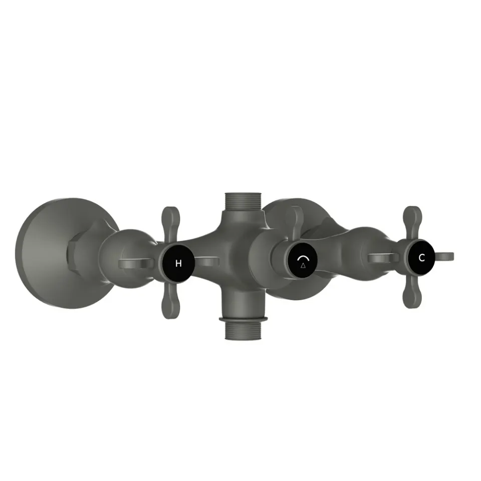 Jaquar Exposed Wall Mixer Queen's Prime series QQP-GRF-7215PM Graphite - image 1