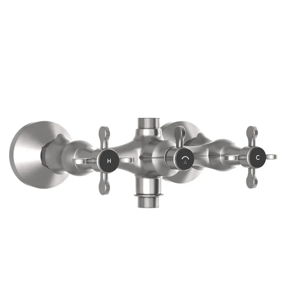 Jaquar Exposed Wall Mixer Queen's Prime series QQP-SSF-7215PM Stainless Steel - image 1