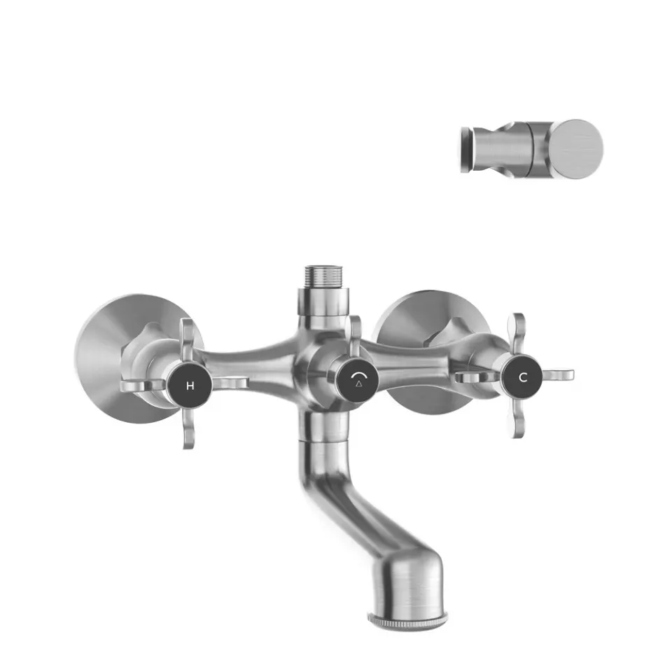 Jaquar Wall Mixer Queen's Prime series QQP-SSF-7267PM Stainless Steel - image 1