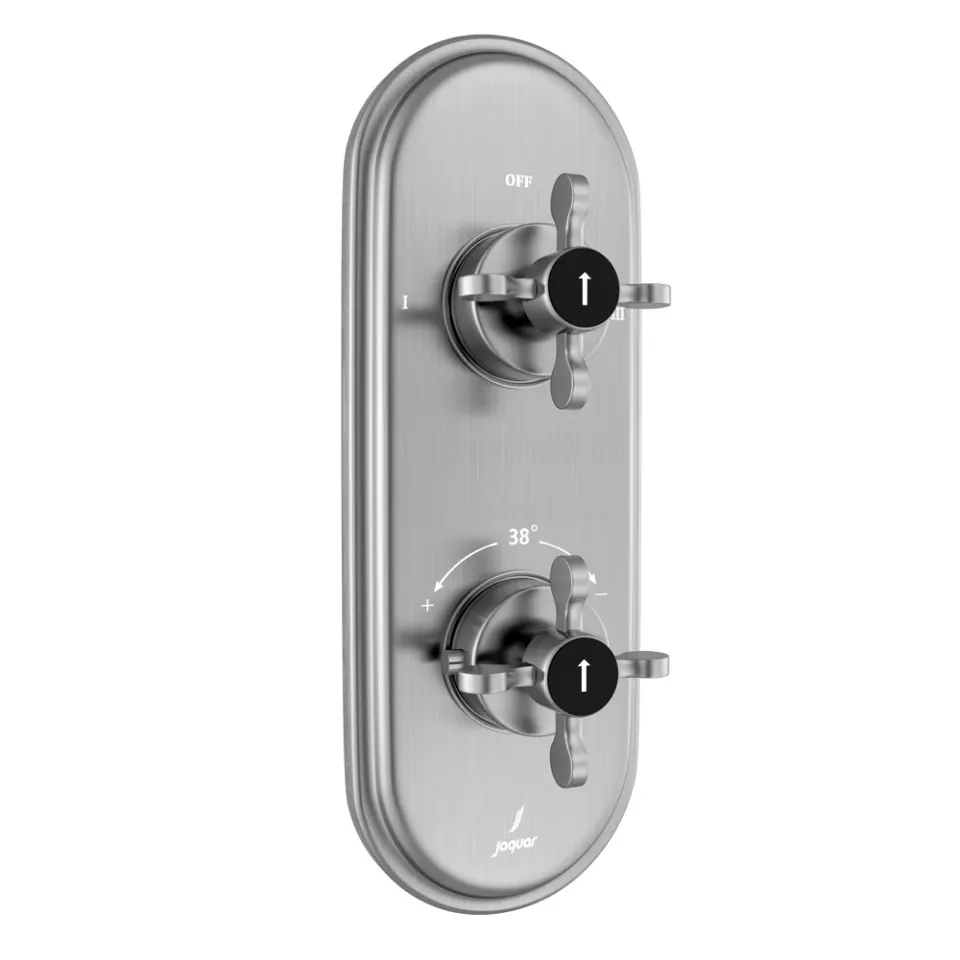 Jaquar Aquamax Thermostatic Mixer Part Kit with 2 Way Diverter Queens Prime series QQP-SSF-7681NKPM Stainless Steel - image 1