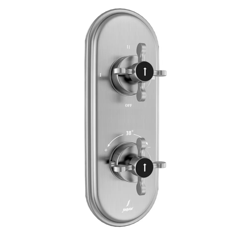 Jaquar Aquamax Thermostatic Mixer Part Kit with 3 Way Diverter Queens Prime series QQP-SSF-7683NKPM Stainless Steel - image 1
