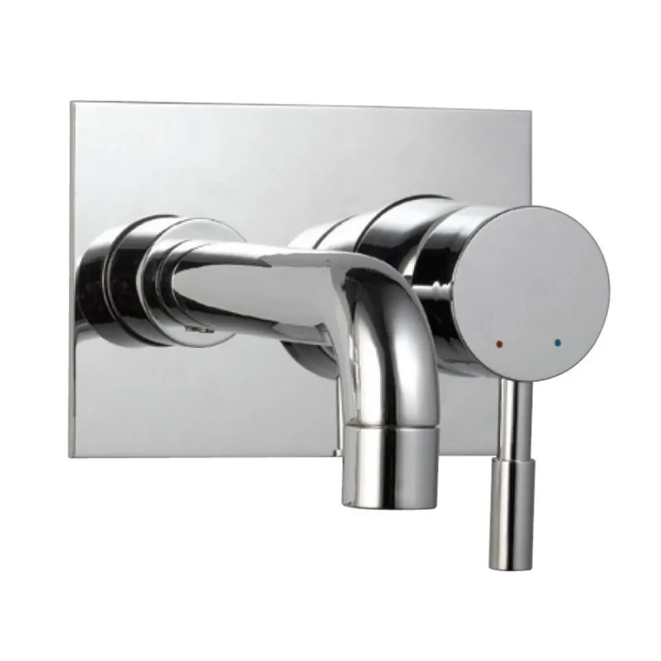 Jaquar High Flow Bath Filler, Concealed Body, Bath Spout, 1 Way Diverter Solo series SOL-CHR-6135 Chrome - image 1