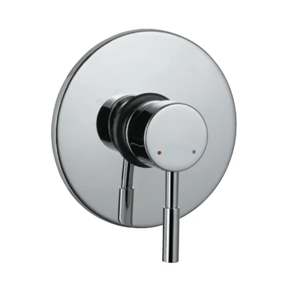 Jaquar Single Lever Concealed Shower Mixer, 1 Way Diverter, Overhead Shower Only Solo series SOL-CHR-6139 Chrome - image 1