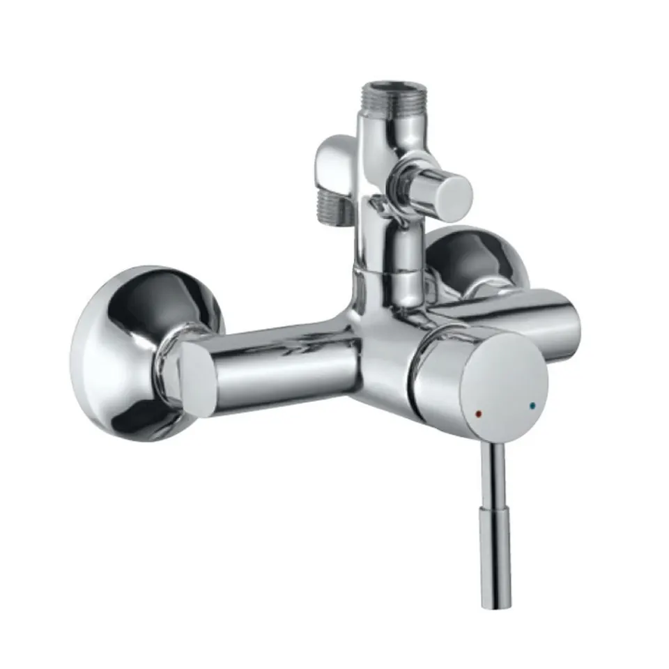 Jaquar 2 Way Single Lever Wall Mixer for Hand and Exposed Shower Solo series SOL-CHR-6145 Chrome - image 1