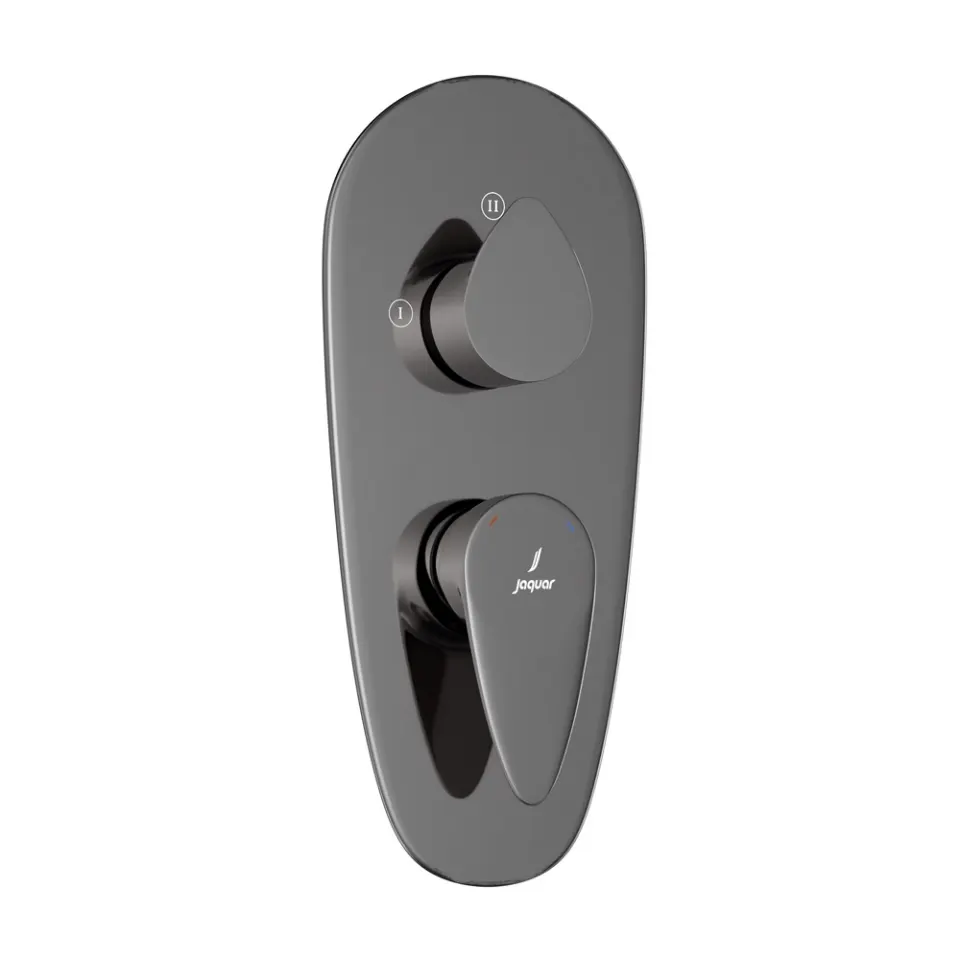 Jaquar Aquamax Single Lever Shower Mixer Part Kit with 3 Way Diverter Vignette Prime series VGP-BCH-81783NK Black Chrome - image 1