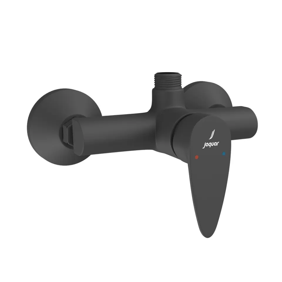 Jaquar 1 Way Single Lever Wall Mixer for Exposed Shower Vignette Prime series VGP-BLM-81147 Black Matt - image 1