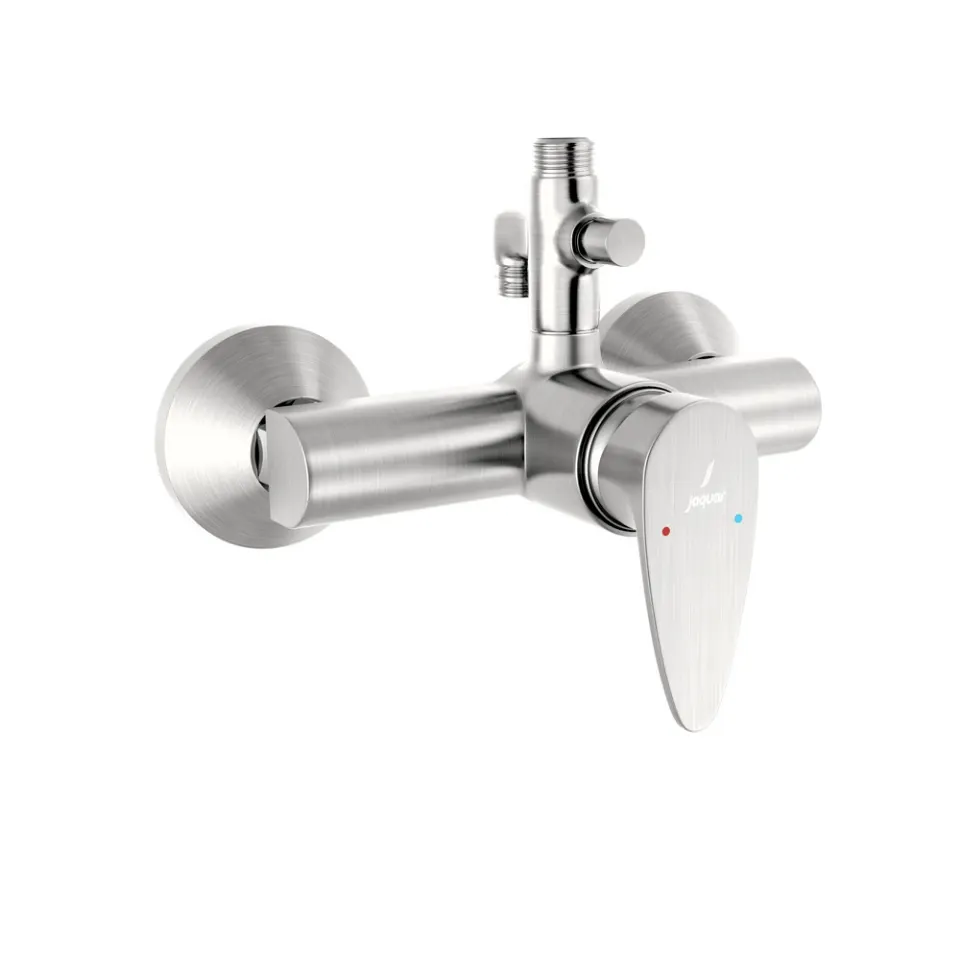 Jaquar 2 Way Exposed Wall Mixer for Pipe and Hand Shower Vignette Prime series VGP-SSF-81145 Stainless Steel - image 1