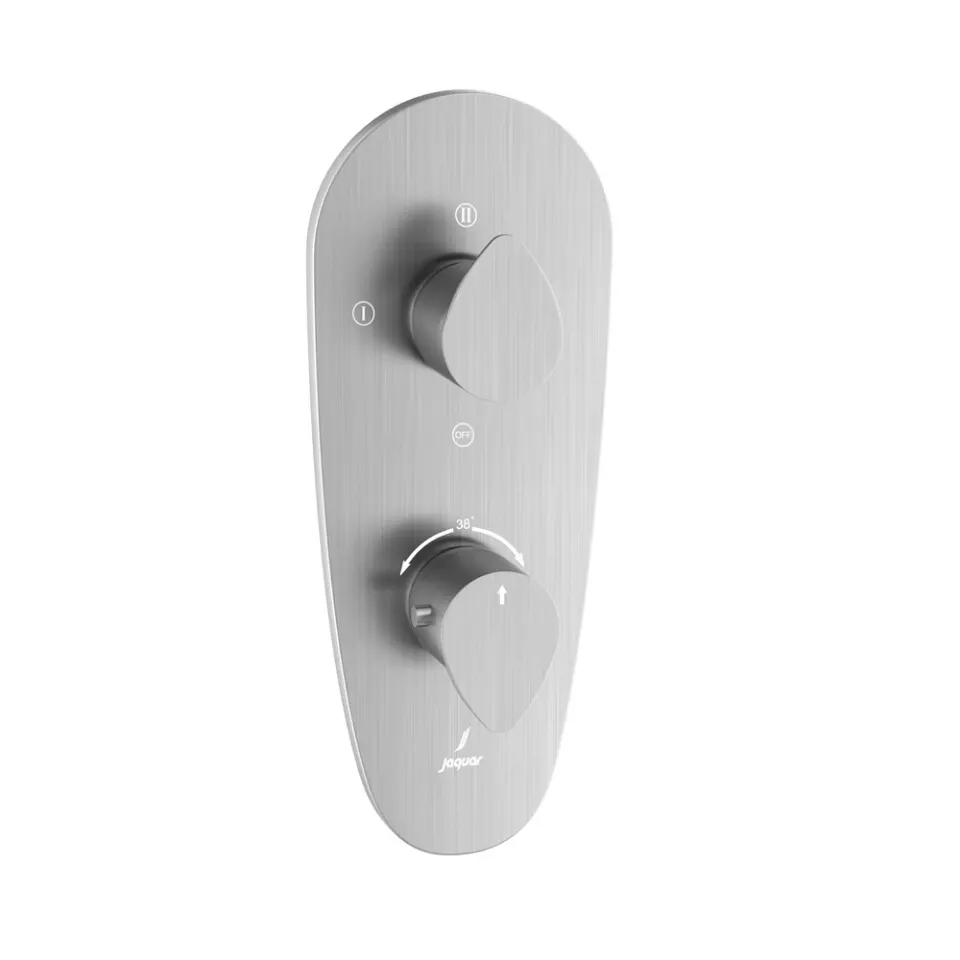 Jaquar Aquamax Thermostatic 3 Way Diverter Exposed Part Kit Vignette Prime series VGP-SSF-81683NK Stainless Steel - image 1