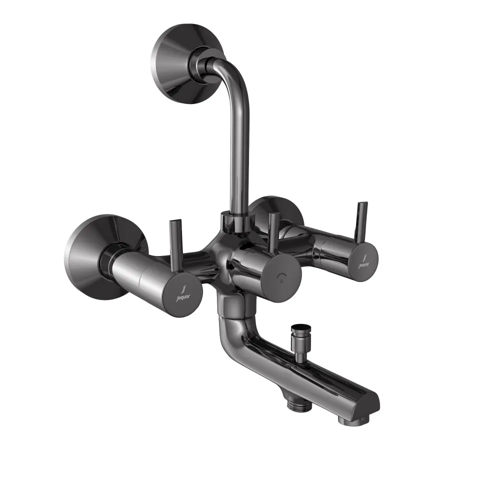 Jaquar Wall Mixer 3-in-1 System Florentine Prime series FLP-BCH-5281PM Black Chrome - image 1