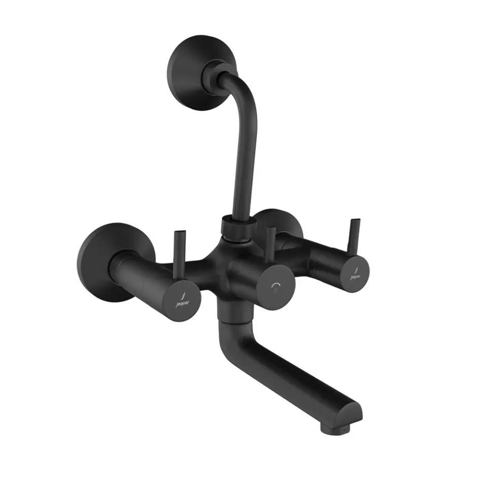 Jaquar Wall Mixer with Provision for Overhead Shower Florentine Prime series FLP-BLM-5273PM Black Matt - image 1