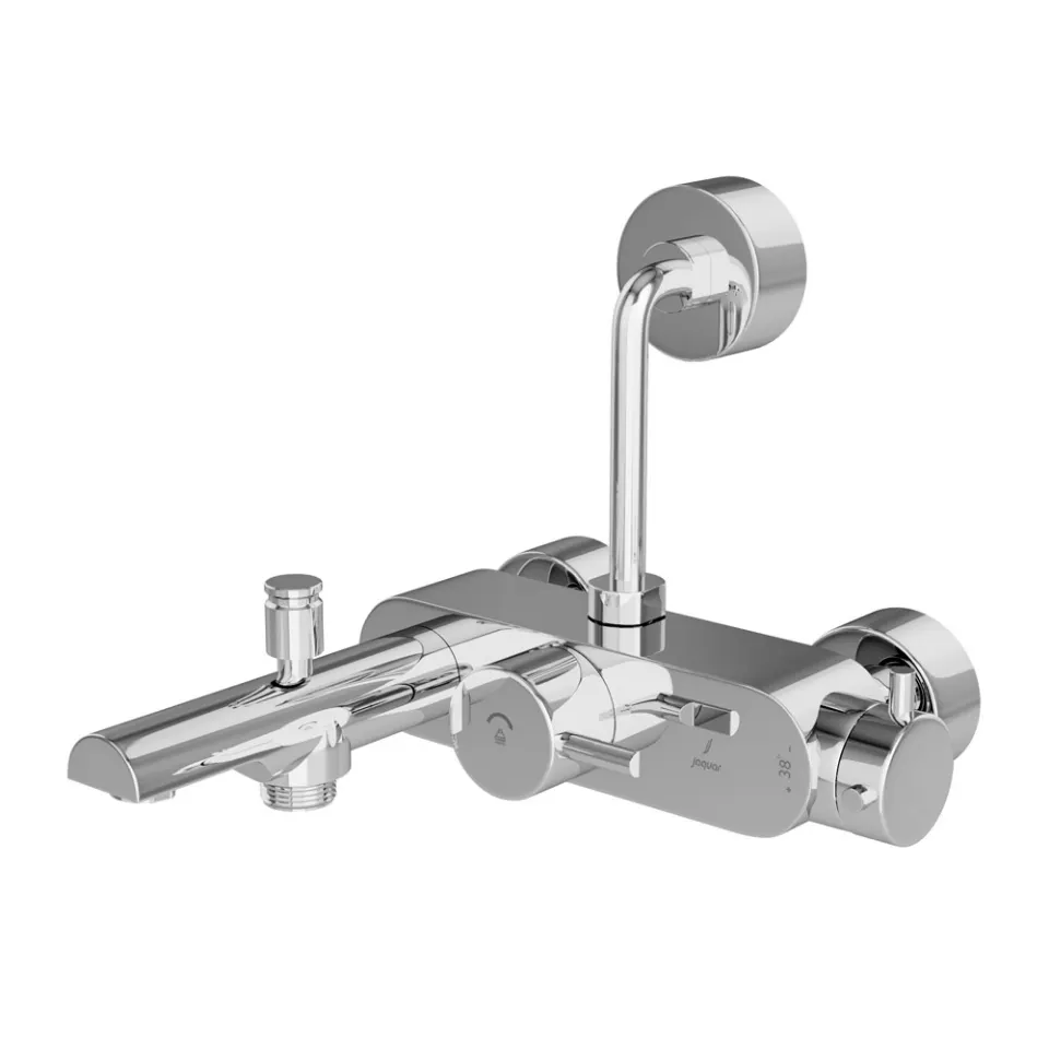 Jaquar Exposed Thermostatic Bath & Shower Mixer 3-in-1 Thermostatic Mixers series FLP-CHR-5663PMWBP Chrome - image 1
