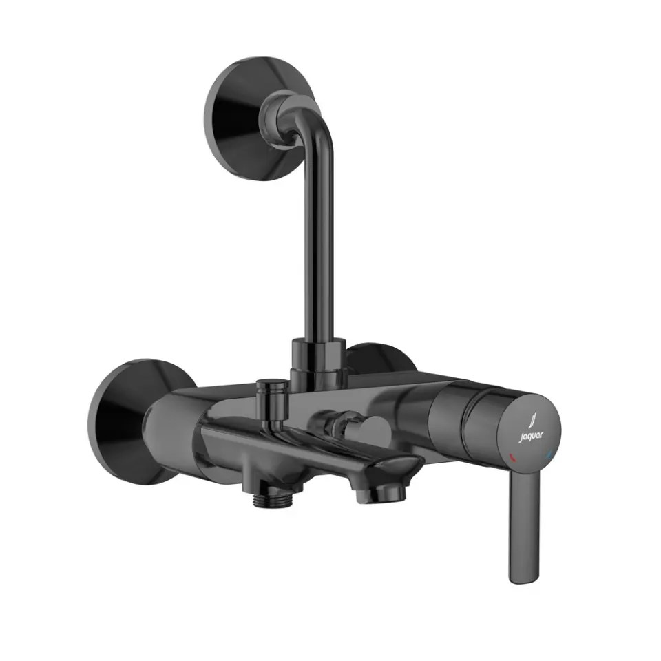 Jaquar Single Lever Wall Mixer 3-in-1 System Fusion Prime series FUP-BCH-29125PM Black Chrome - image 1