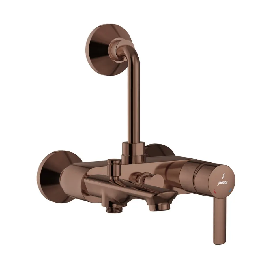 Jaquar Single Lever Wall Mixer 3-in-1 System Fusion Prime series FUP-BGP-29125PM Blush Gold Bright PVD - image 1