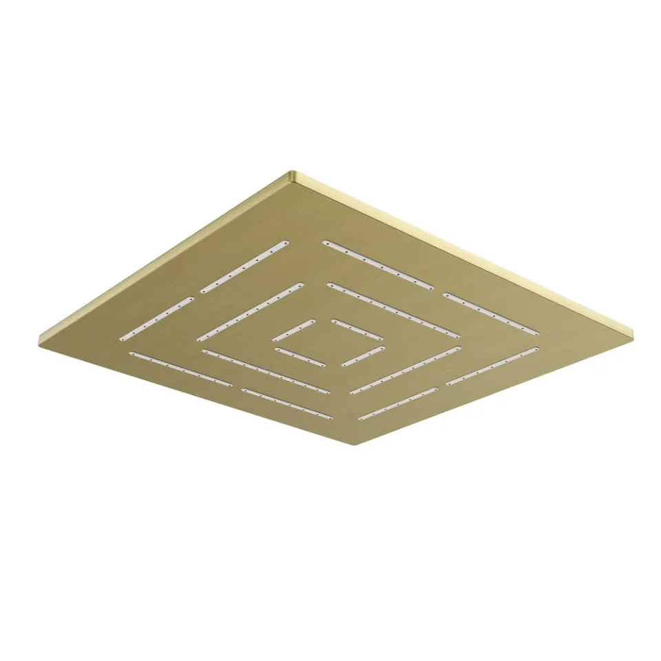 Jaquar Square Shape Single Flow Maze Overhead Shower Maze Shower series OHS-ABR-1605 Antique Bronze - image 1