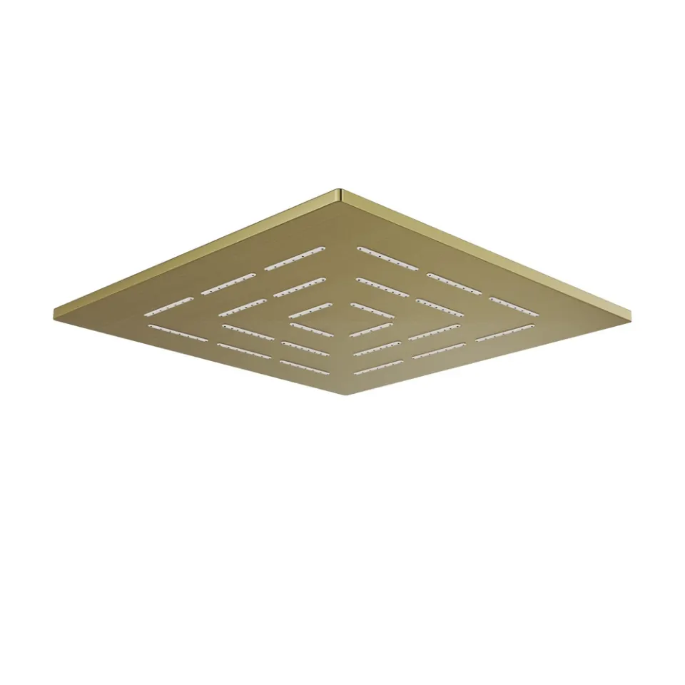 Jaquar Square Shape Single Flow Maze Overhead Shower Maze Shower series OHS-ABR-1629 Antique Bronze - image 1