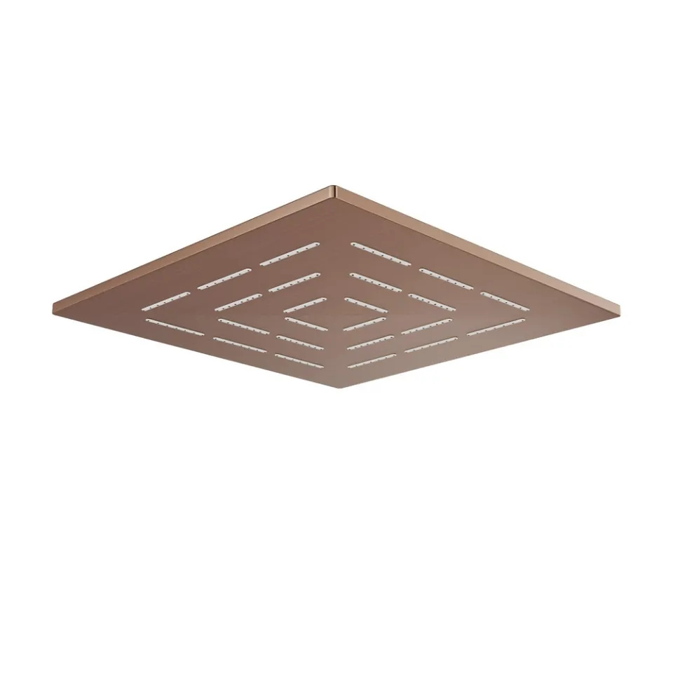 Jaquar Square Shape Single Flow Maze Overhead Shower Maze Shower series OHS-ACR-1629 Antique Copper - image 1