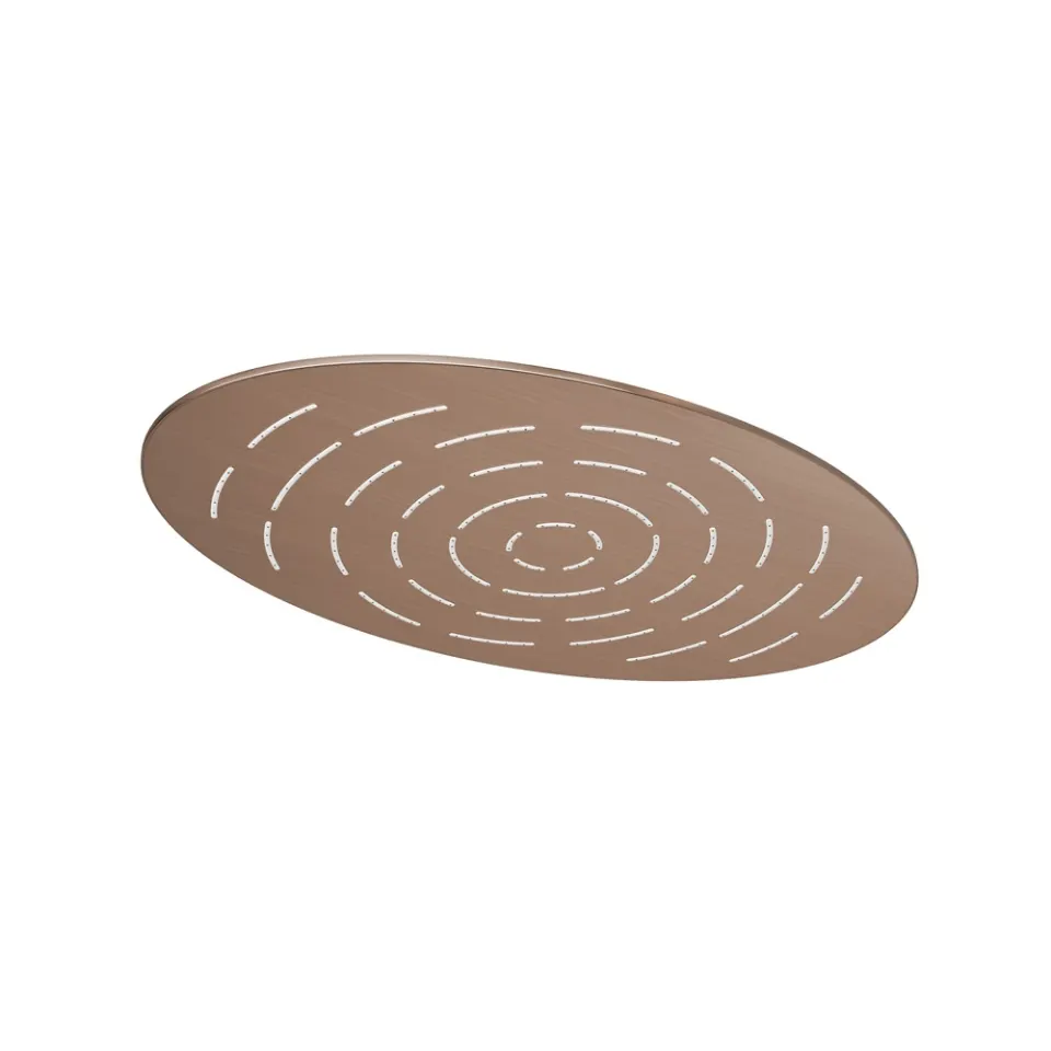 Jaquar Maze Overhead Shower 340X220mm Oval Shape Single Flow Maze Shower series OHS-ACR-1635 Antique Copper - image 1