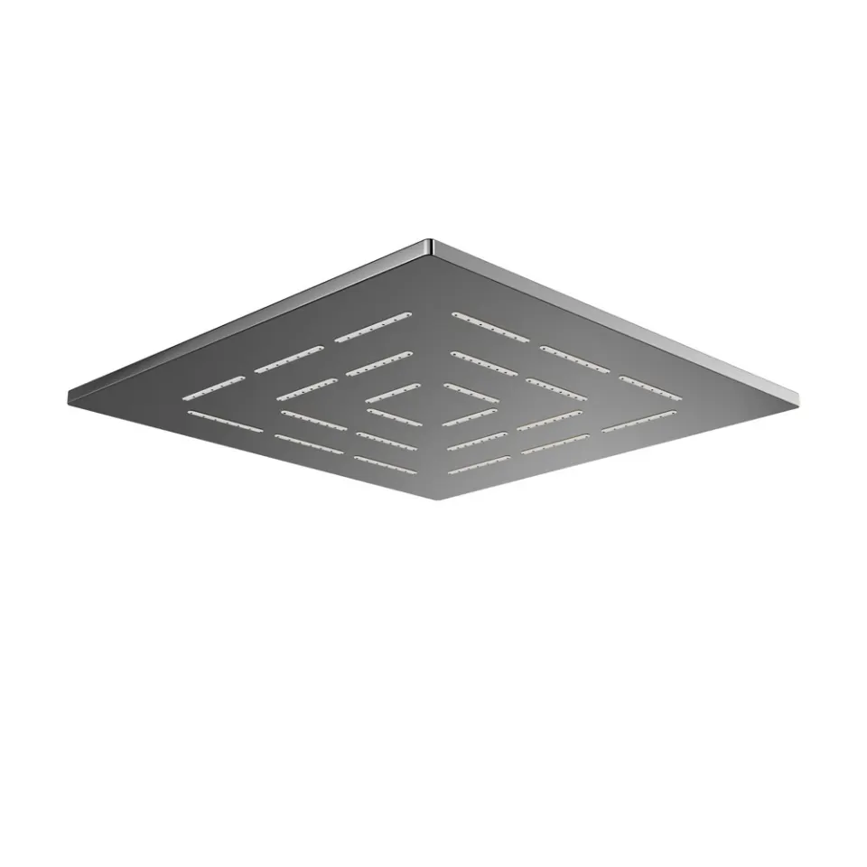 Jaquar Square Shape Single Flow Maze Overhead Shower Maze Shower series OHS-BCH-1629 Black Chrome - image 1