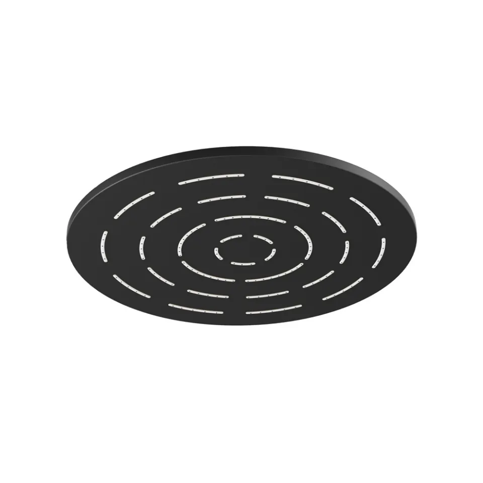 Jaquar Round Shape Single Flow Maze Overhead Shower Maze Shower series OHS-BLM-1623 Black Matt - image 1