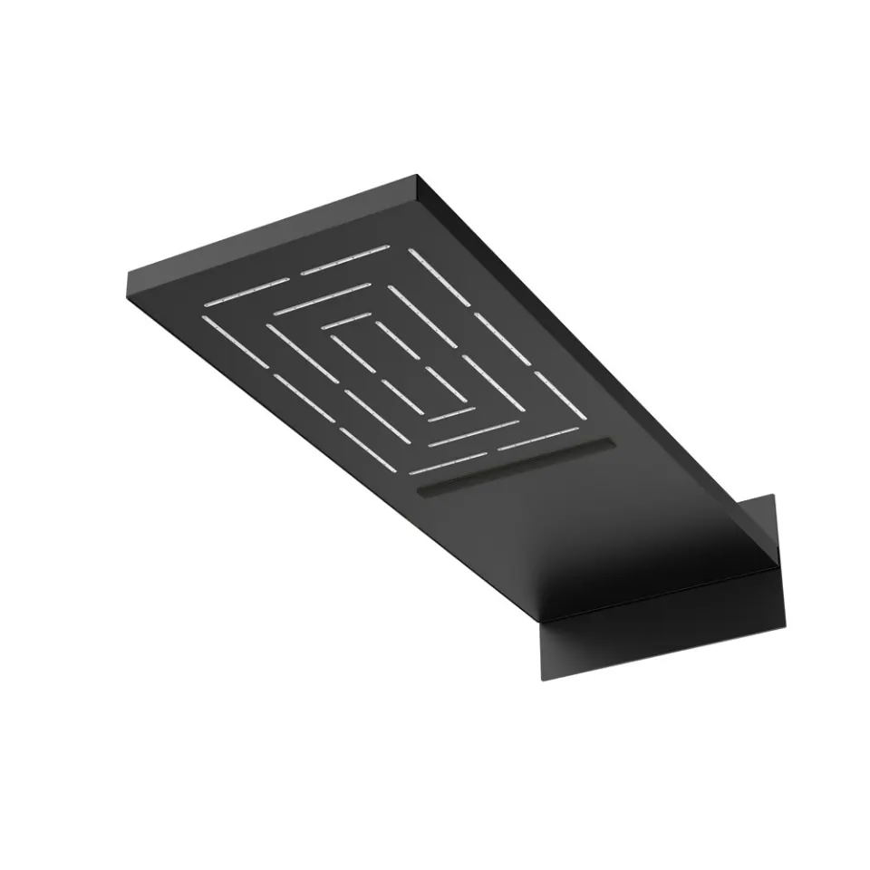 Jaquar Water Fall Overhead Shower Rain Showers series OHS-BLM-1649 Black Matt - image 1