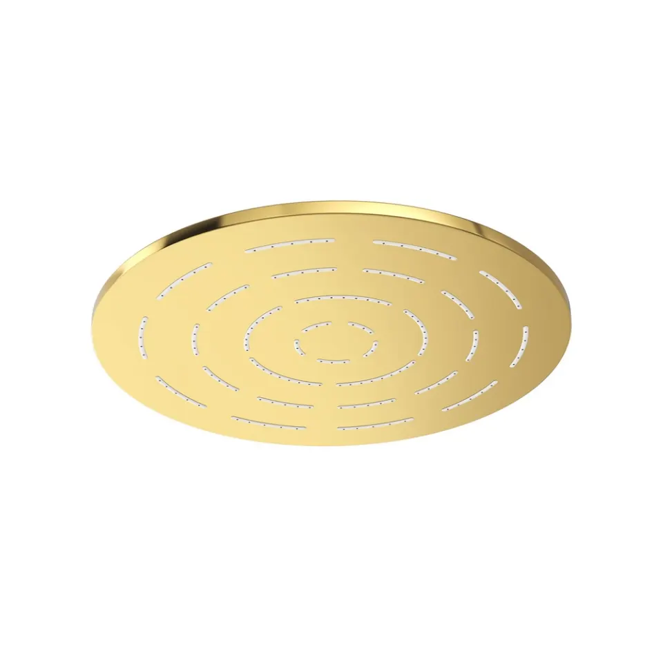 Jaquar Round Shape Single Flow Maze Overhead Shower Maze Shower series OHS-GBP-1623PD Gold Bright PVD - image 1