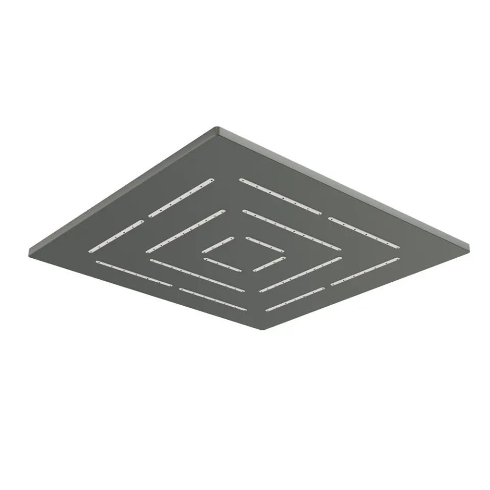 Jaquar Square Shape Maze Overhead Shower Maze Shower series OHS-GRF-1619 Graphite - image 1