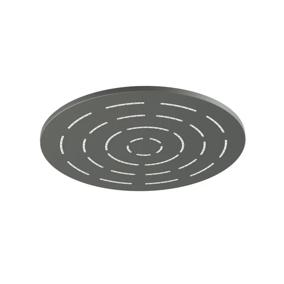 Jaquar Round Shape Single Flow Maze Overhead Shower Maze Shower series OHS-GRF-1623 Graphite - image 1
