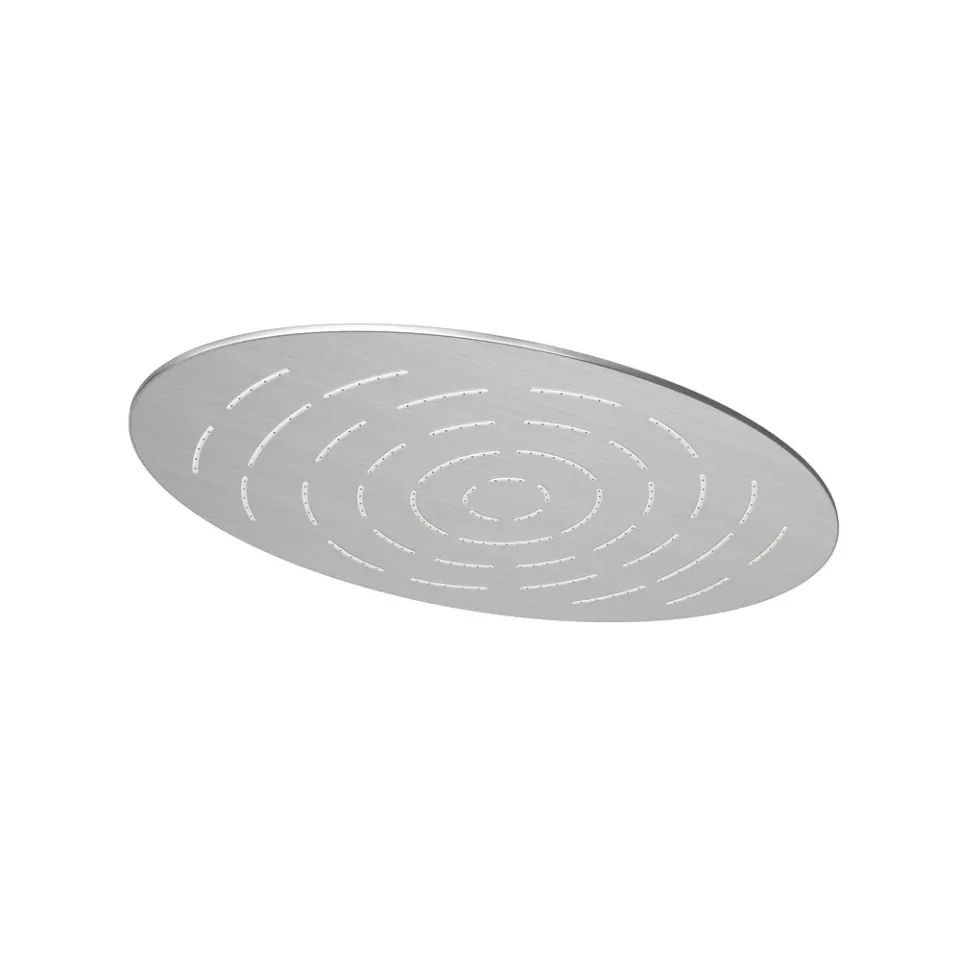 Jaquar Maze Overhead Shower 340X220mm Oval Shape Single Flow Maze Shower series OHS-SSF-1635 Stainless Steel - image 1