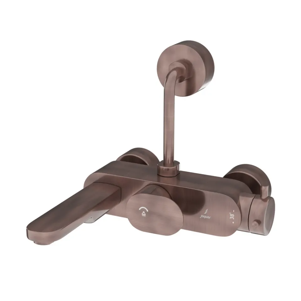 Jaquar Exposed Thermostatic Bath & Shower Mixer Thermostatic Mixers series OPP-ACR-15615PMWBP Antique Copper - image 1
