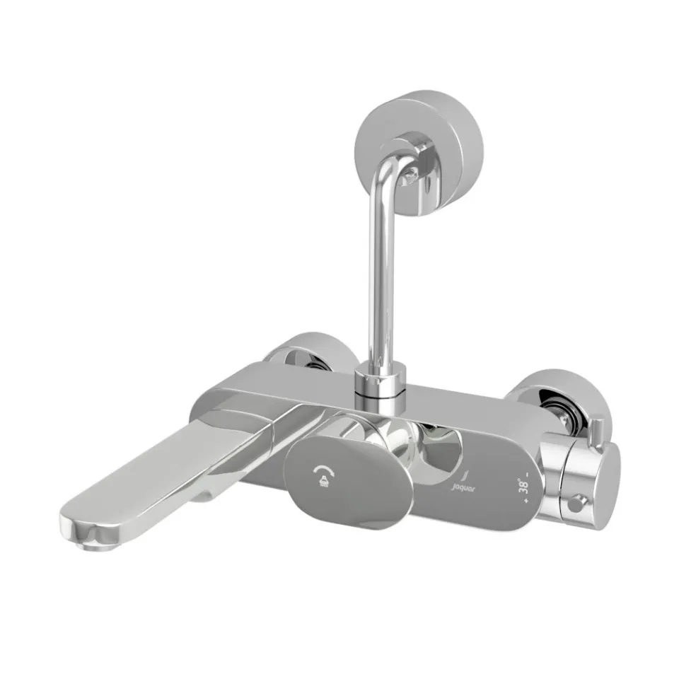 Jaquar Exposed Thermostatic Bath & Shower Mixer Thermostatic Mixers series OPP-CHR-15615PMWBP Chrome - image 1