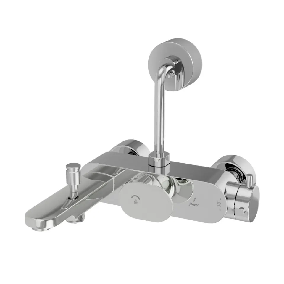 Jaquar Exposed Thermostatic Bath & Shower Mixer 3-in-1 System Thermostatic Mixers series OPP-CHR-15663PMWBP Chrome - image 1
