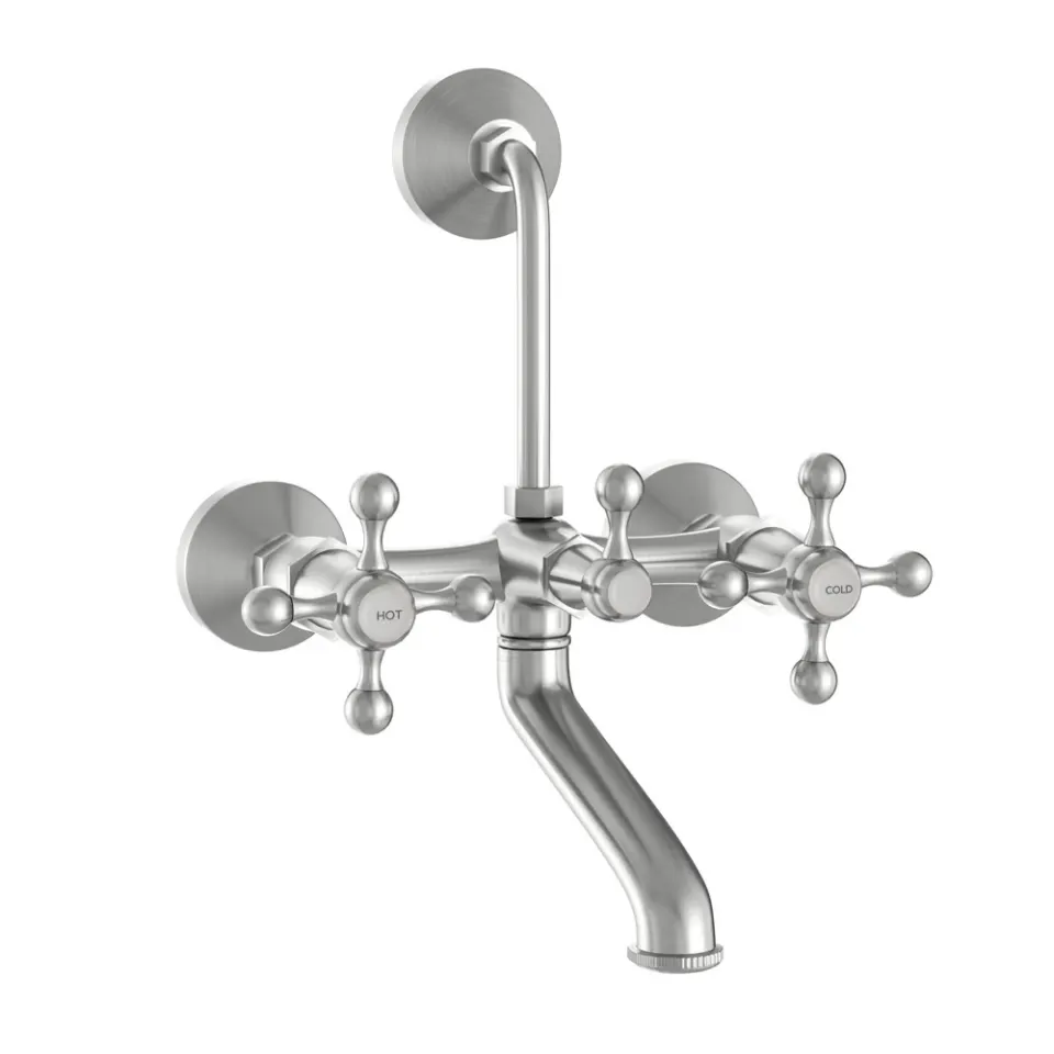 Jaquar Wall Mixer Queen’s series QQT-SSF-7273UPR Stainless Steel - image 1