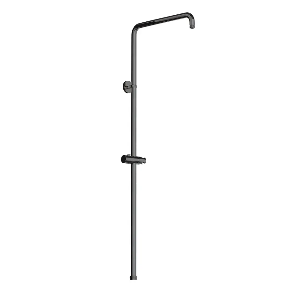 Jaquar Exposed Shower Pipe with Hand Shower Holder Shower Accessories series SHA-BCH-1211NH Black Chrome - image 1