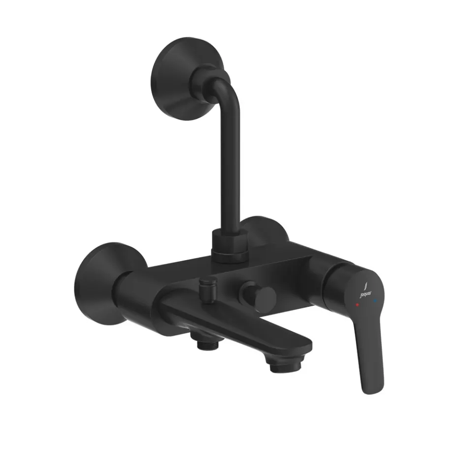 Jaquar Single Lever Wall Mixer 3-in-1 System Vertis series VER-BLM-97125 Black Matt - image 1