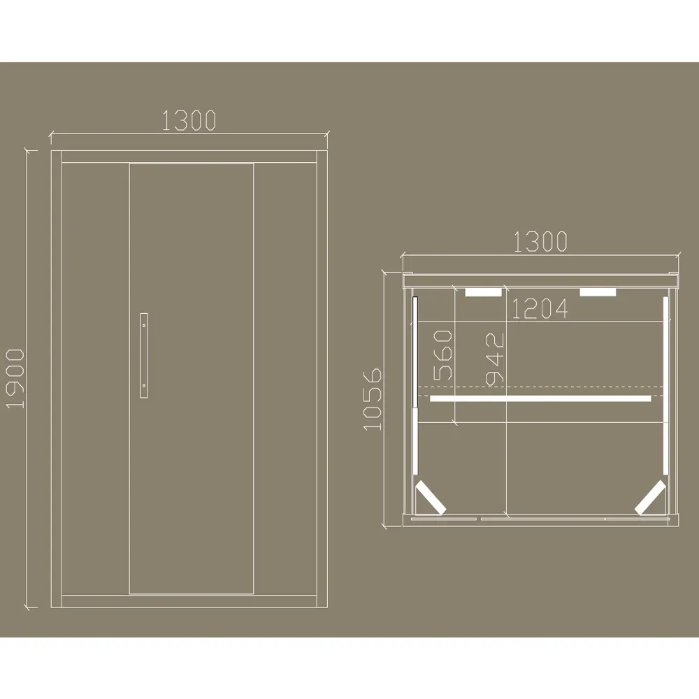 Jaquar Paire Infrared Sauna, 1300 x 1050 x 1900 mm JSA-NAW-DLX9022 Standard - image 2