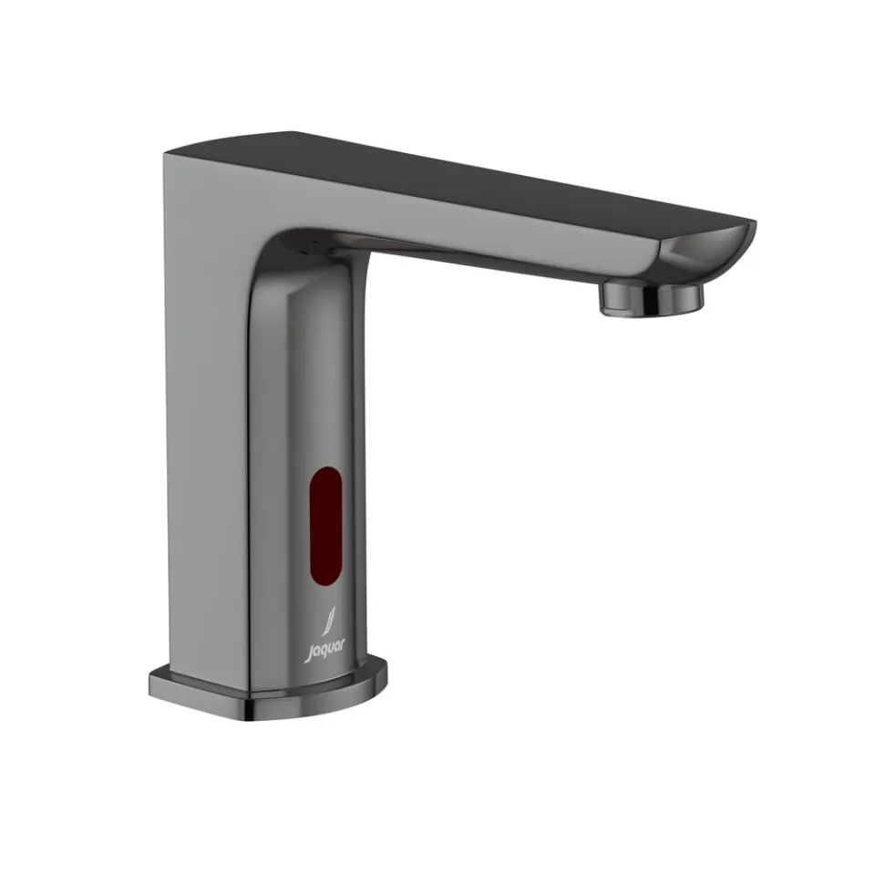 Jaquar Sensor Faucet for Wash Basin Range of Sensor Faucets by Jaquar series SNR-BCH-35019PMPK Black Chrome - image 1