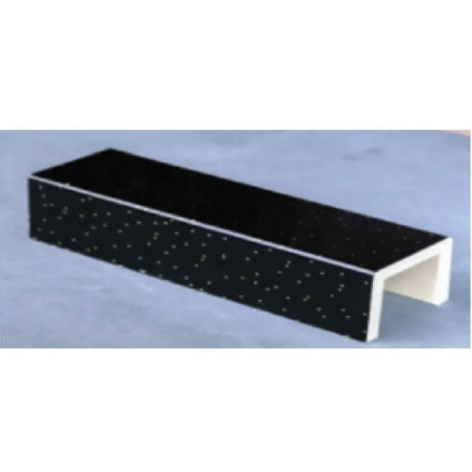 Jaquar Galaxy Black Artificial Marble Ledge, 1200 x 1200 mm ESA-GBL-LDG1212 Galaxy Black - image 1