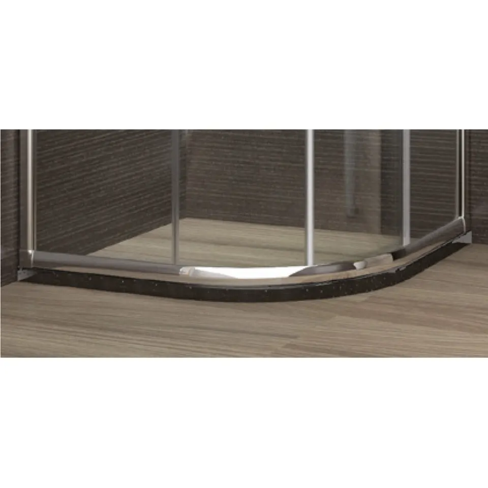 Jaquar Delta Artificial Marble Ledge, 900 x 900 mm ESA-WHT-LDGD9090 White - image 1