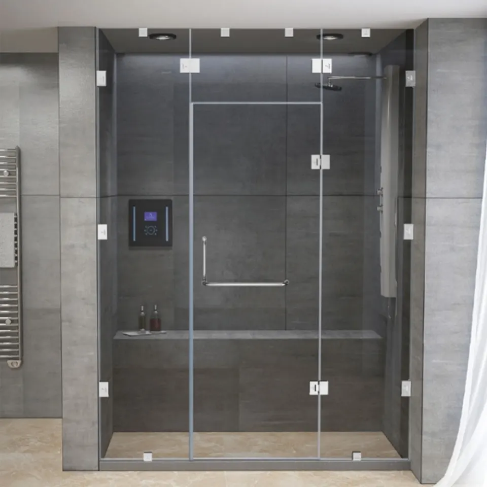 Jaquar IARA 1130-S Wall-to-Wall Shower Enclosure, 2401-2800 mm JSE-CHR-130ST2428H23 Chrome - image 1