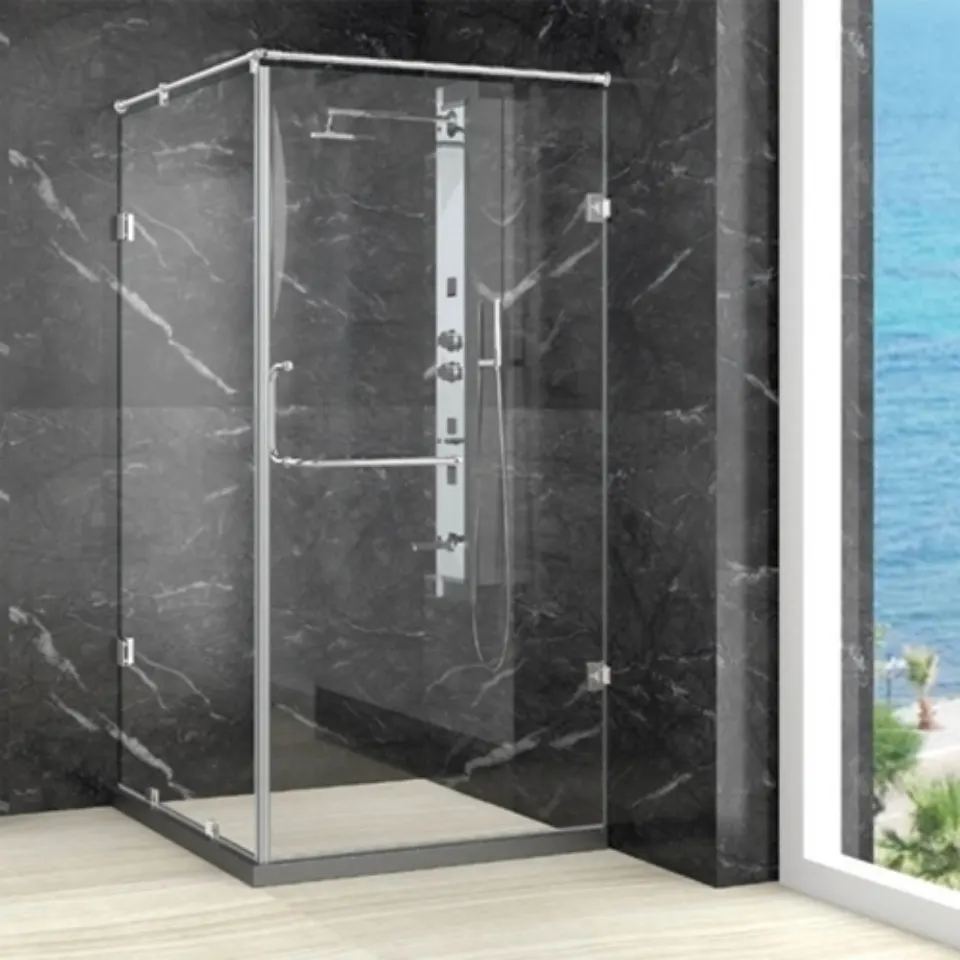 Jaquar IARA 1140-F Corner Shower Enclosure, 1601-2000 mm JSE-CHR-140F1620H19X Chrome - image 1